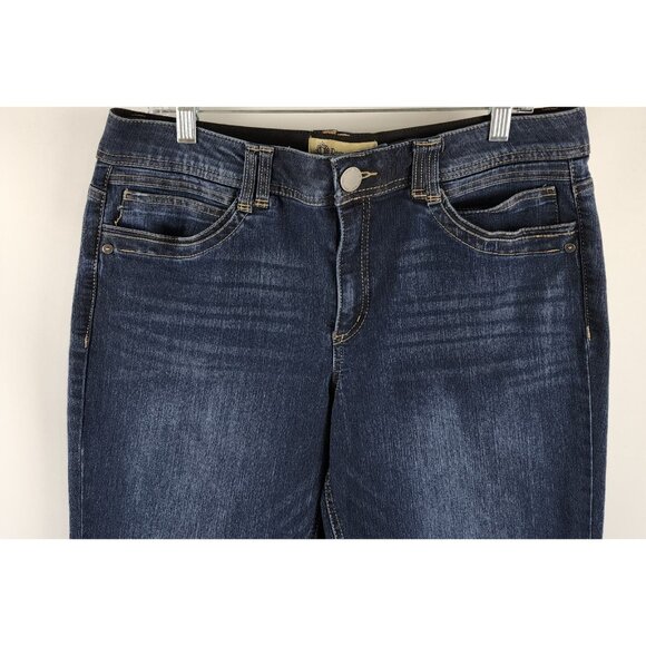 Democracy Jeans Womens 14 Blue AB Technology Skinny Ankle (34x27) B1304Q4V4XX - Picture 2 of 10